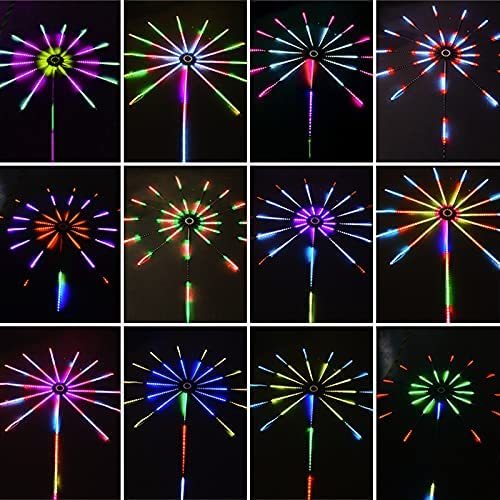 Dynamic Firework LED Strip Lights with Music Sync & Remote Control – Color-Changing Party Decor for Home, Events, and Room Ambiance