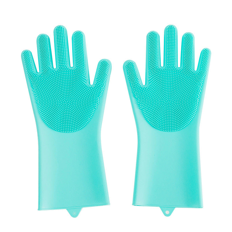 "Dual-Function Silicone Pet Grooming Glove – Massage & Deshedding Tool for Dogs & Cats, Hypoallergenic Bath & Shedding Control"